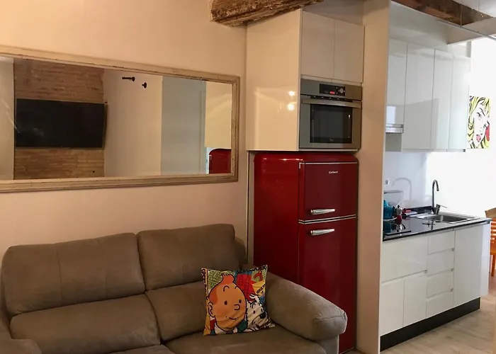 P-loft Centro De La Ciudad Lägenhet
